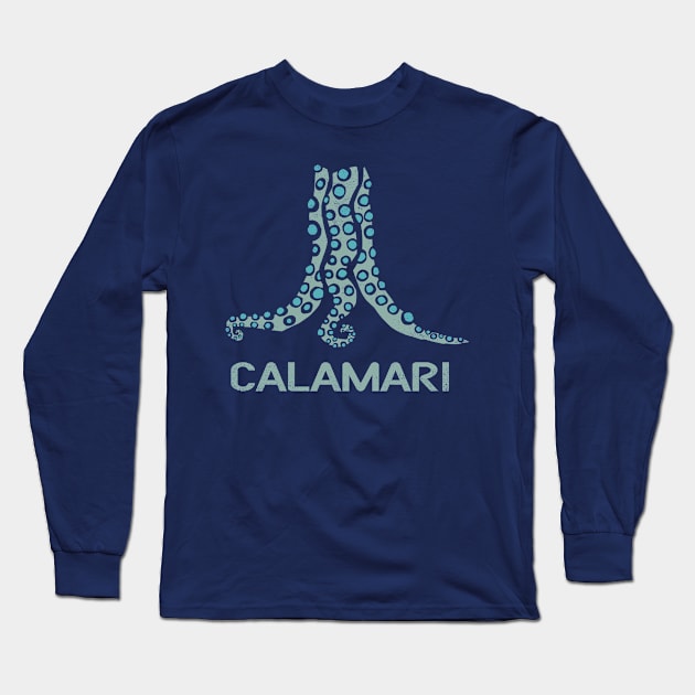 Calamari Long Sleeve T-Shirt by kg07_shirts